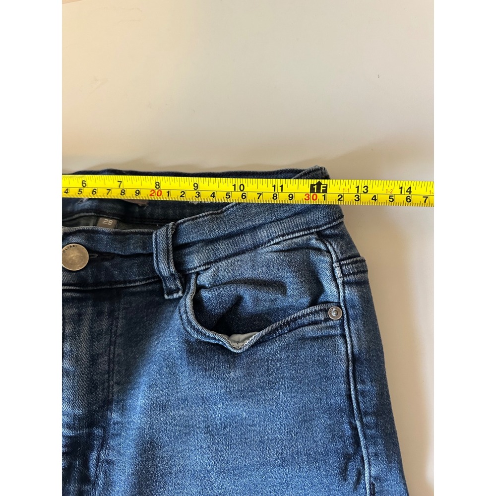 DL1961 Farrow Skinny High Rise Instasculpt Ankle Jeans in Dark Wash | Size 29 - Picture 6 of 8